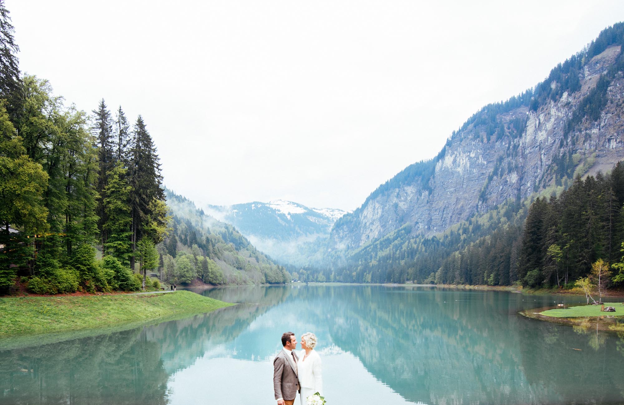 photographe mariage maldeme lac montriond montagne haute savoie