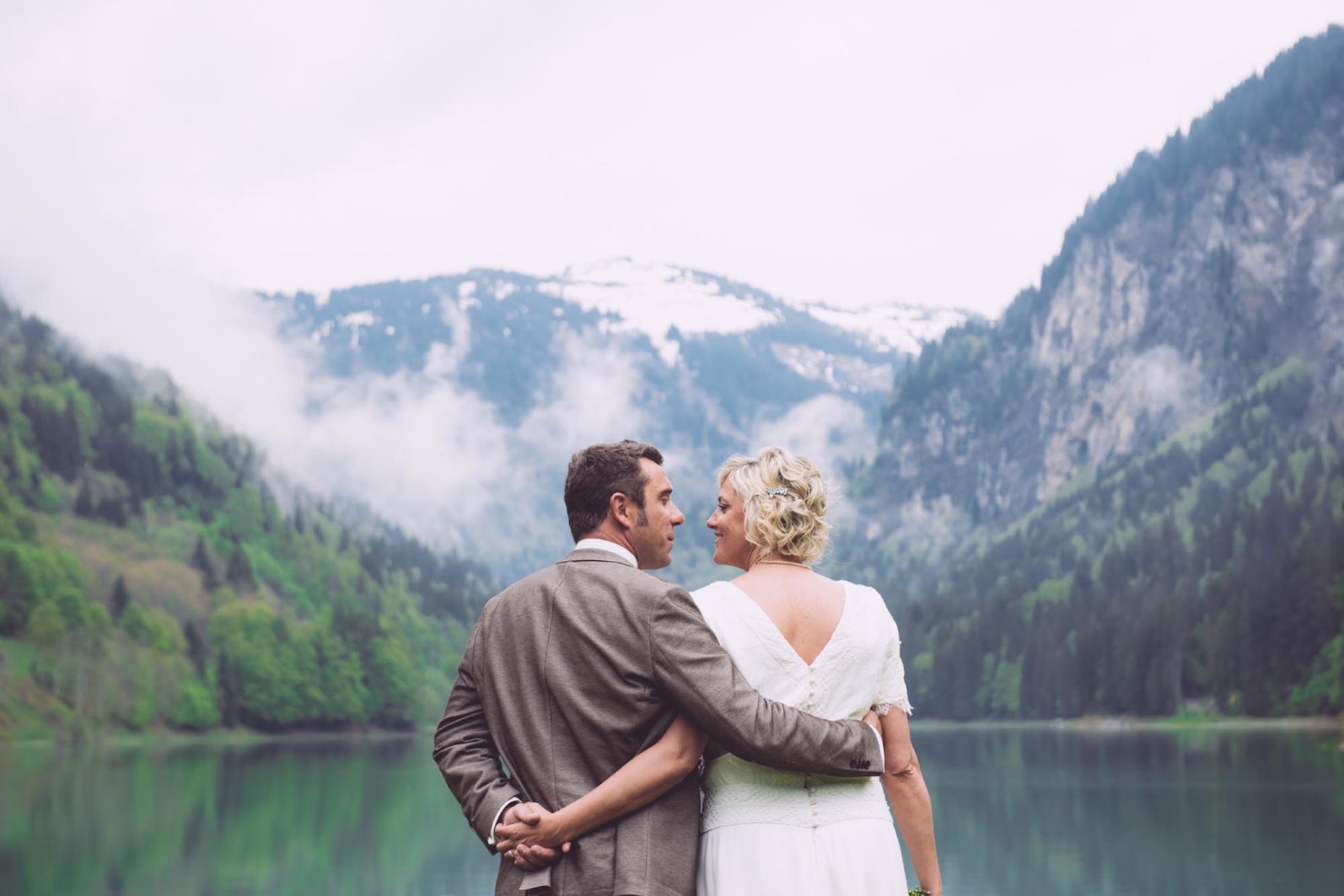 photographe mariage maldeme lac montriond montagne haute savoie